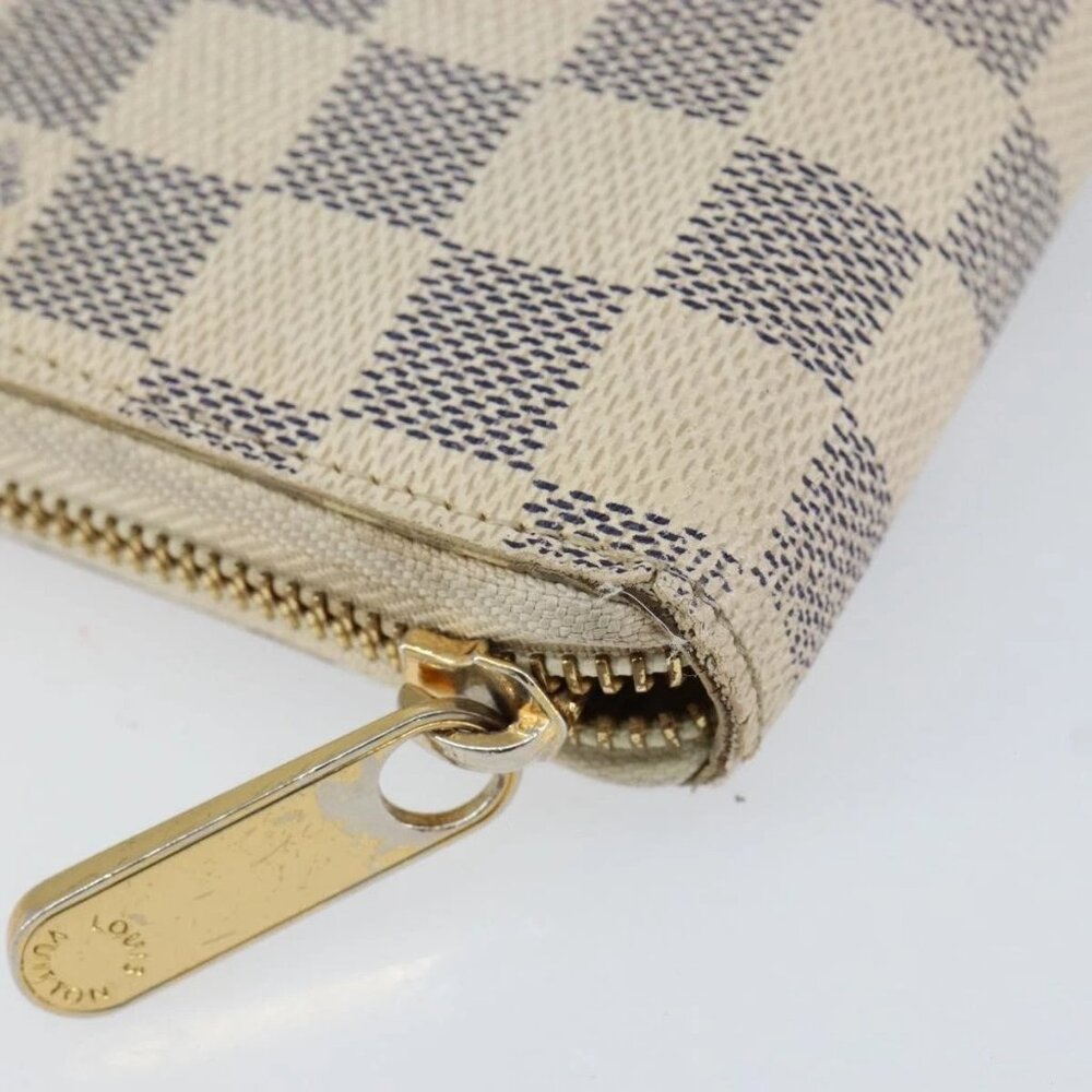 LOUIS VUITTON Damier Azur Zippy Wallet Long Wallet N60019 LV Auth BA8381 - Picture 3 of 16